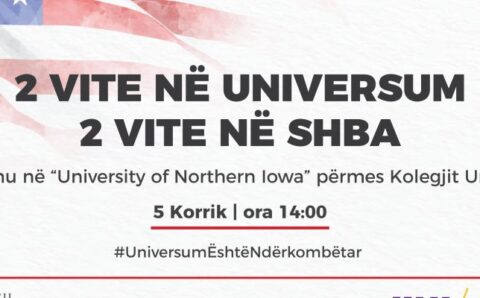 Kolegji Universum nënshkruan marrëveshje me University of Northern Iowa për studime të dyfishta “Fillo studimet në Universum, përfundoj në SHBA”