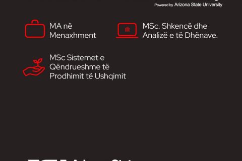 Konkurs i hapur për studime Master në UNI - Universum International College - Powered By Arizona State University