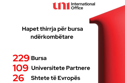 UNI: Bursa Nderkombetare per Semestrin Vjeshtor 2024