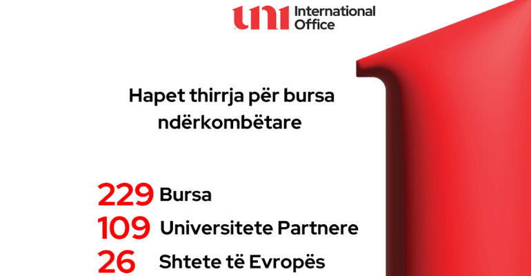 UNI: Bursa Nderkombetare per Semestrin Vjeshtor 2024